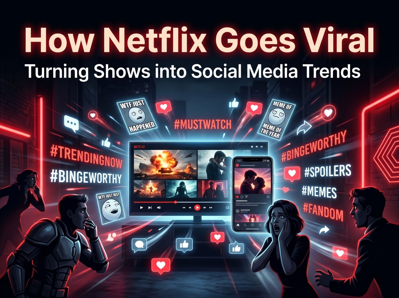 How Netflix Turns Shows into Viral Social Media Moments