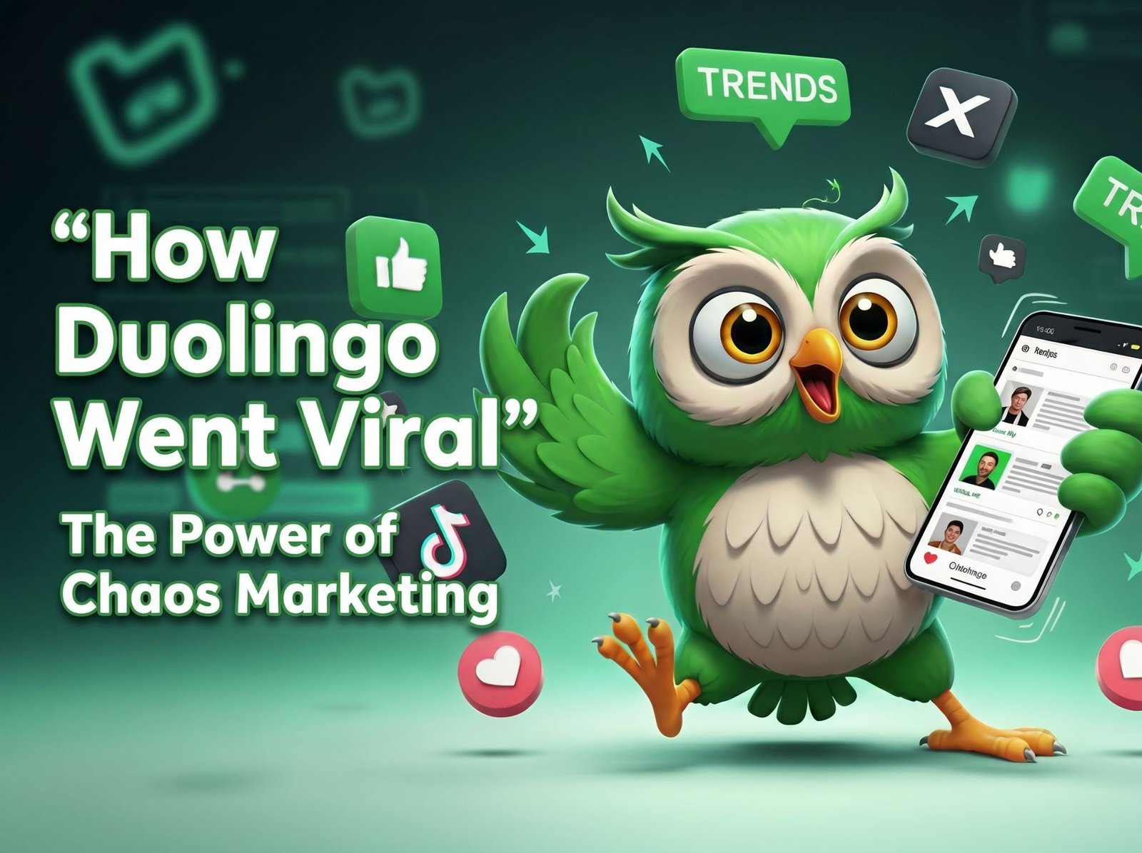 How Duolingo Won Social Media with Humor and Chaos Marketing